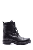 Women's Lace-up Leather Boots | Derimod Women's Lace-up Leather Boots | Derimod