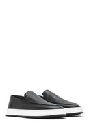 Men's Black Leather Casual Loafer | Derimod Men's Black Leather Casual Loafer | Derimod