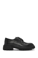 Men's Black Lace-up Leather Casual Shoes | Derimod Men's Black Lace-up Leather Casual Shoes | Derimod