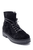 Women's Suede Lacing Detailed Boots | Derimod Women's Suede Lacing Detailed Boots | Derimod