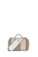 Women's Beige Long Strap Classic Crossbody Bag | Derimod Women's Beige Long Strap Classic Crossbody Bag | Derimod