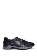 Erkek Siyah Deri Sneaker | Derimod Erkek Siyah Deri Sneaker | Derimod