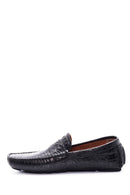 Erkek Deri Kroko Loafer | Derimod Erkek Deri Kroko Loafer | Derimod