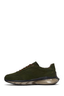 Men's Nubuck Leather Sneaker | Derimod Men's Nubuck Leather Sneaker | Derimod