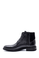 Men's Leather Zippered Boots | Derimod Men's Leather Zippered Boots | Derimod