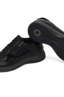 Men's Black Lace-Up Leather Casual Shoes | Derimod Men's Black Lace-Up Leather Casual Shoes | Derimod