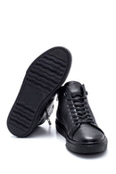 Men's Leather High Top Sneaker | Derimod Men's Leather High Top Sneaker | Derimod