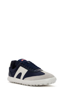 Camper Men's Navy Blue Pelotas XLite Lace-Up Sneaker | Derimod Camper Men's Navy Blue Pelotas XLite Lace-Up Sneaker | Derimod