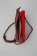 Women's Crossbody Bag with Star Staple Detail | Derimod Women's Crossbody Bag with Star Staple Detail | Derimod