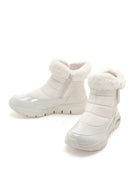 Skechers Kadın Beyaz Arch Fit Smooth - Cool Puff Rugan Kalın Tabanlı Bot | Derimod Skechers Kadın Beyaz Arch Fit Smooth - Cool Puff Rugan Kalın Tabanlı Bot | Derimod