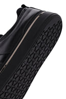 Erkek Siyah Deri Sneaker | Derimod Erkek Siyah Deri Sneaker | Derimod