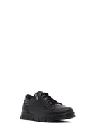 Kadın Siyah Bağcıklı Sneaker | Derimod Kadın Siyah Bağcıklı Sneaker | Derimod