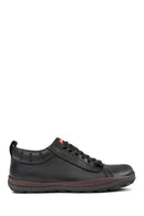 Camper Men's Black Peu Pista Gm Nubuck Leather Sneaker | Derimod Camper Men's Black Peu Pista Gm Nubuck Leather Sneaker | Derimod