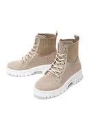 Women's Leather Lace-Up Boots | Derimod Women's Leather Lace-Up Boots | Derimod