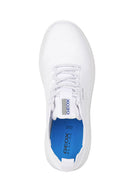 Geox Kadın Beyaz Spherica Bağcıklı Deri Sneaker | Derimod Geox Kadın Beyaz Spherica Bağcıklı Deri Sneaker | Derimod