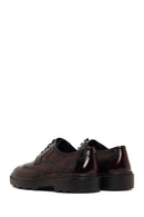 Men's Burgundy Thick Sole Leather Casual Shoes | Derimod Men's Burgundy Thick Sole Leather Casual Shoes | Derimod