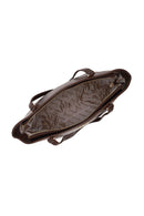 Woman Brown Long-Strap Classic Shoulder Bag | Derimod Woman Brown Long-Strap Classic Shoulder Bag | Derimod