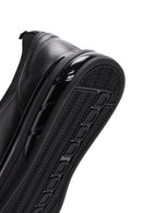 Erkek Siyah Deri Sneaker | Derimod Erkek Siyah Deri Sneaker | Derimod