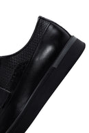 Men's Black Leather Casual Shoes | Derimod Men's Black Leather Casual Shoes | Derimod
