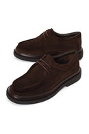 Male Brown Lace-up Suede Casual Shoes | Derimod Male Brown Lace-up Suede Casual Shoes | Derimod