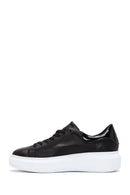 Kadın Siyah Deri Sneaker | Derimod Kadın Siyah Deri Sneaker | Derimod