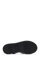 Women's Black Leather Comfort Sandals | Derimod Women's Black Leather Comfort Sandals | Derimod