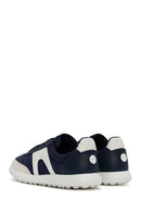 Camper Men's Navy Blue Pelotas XLite Lace-Up Sneaker | Derimod Camper Men's Navy Blue Pelotas XLite Lace-Up Sneaker | Derimod