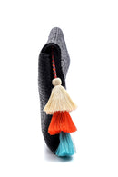Women's Straw Portfolio Bag | Derimod Women's Straw Portfolio Bag | Derimod