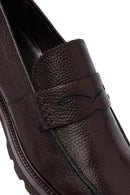 Erkek Kahverengi Deri Casual Loafer | Derimod Erkek Kahverengi Deri Casual Loafer | Derimod