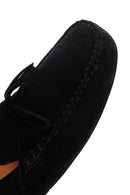 Erkek Siyah Süet Deri Casual Loafer | Derimod Erkek Siyah Süet Deri Casual Loafer | Derimod
