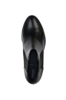 Geox Women's Black Walk Pleasure Leather Plaftorm Heeled Boots | Derimod Geox Women's Black Walk Pleasure Leather Plaftorm Heeled Boots | Derimod