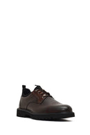 Men's Brown Lace-Up Leather Casual Shoes | Derimod Men's Brown Lace-Up Leather Casual Shoes | Derimod