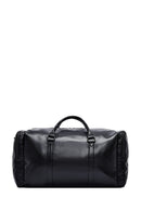 Men's Black Long Strap Travel Bag | Derimod Men's Black Long Strap Travel Bag | Derimod