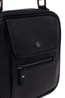 Male Black Leather Handbag | Derimod Male Black Leather Handbag | Derimod
