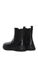Women's Black Leather Chelsea Boots | Derimod Women's Black Leather Chelsea Boots | Derimod