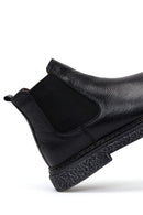 Male Black Leather Casual Chelsea Boots | Derimod Male Black Leather Casual Chelsea Boots | Derimod