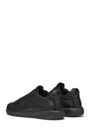 Geox Erkek Siyah U Aerantis A - Tumb Bağcıklı Deri Sneaker | Derimod Geox Erkek Siyah U Aerantis A - Tumb Bağcıklı Deri Sneaker | Derimod