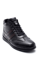 Men's Leather Zippered Boots | Derimod Men's Leather Zippered Boots | Derimod