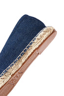 Kadın Mavi Taşlı Espadril | Derimod Kadın Mavi Taşlı Espadril | Derimod