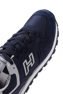 Hammer Jack Erkek Lacivert Süet Deri Chile M Sneaker | Derimod Hammer Jack Erkek Lacivert Süet Deri Chile M Sneaker | Derimod