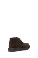 Geox Men's Brown Massimiano Lace-Up Suede Leather Boots | Derimod Geox Men's Brown Massimiano Lace-Up Suede Leather Boots | Derimod