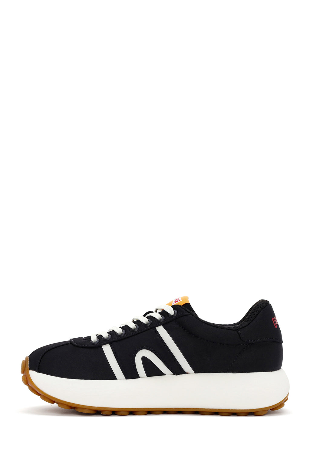 Camper Erkek Siyah Pelotas Athens Bağcıklı Kumaş Sneaker
