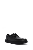 Male Black Lace-up Leather Casual Shoes | Derimod Male Black Lace-up Leather Casual Shoes | Derimod