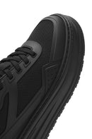 Erkek Siyah Bağcıklı Kalın Tabanlı Sneaker | Derimod Erkek Siyah Bağcıklı Kalın Tabanlı Sneaker | Derimod