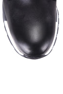 Rubber Sole Men's Leather Boots | Derimod Rubber Sole Men's Leather Boots | Derimod