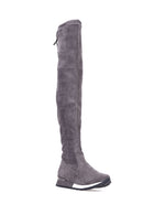 Women's Stretch Suede Boots | Derimod Women's Stretch Suede Boots | Derimod