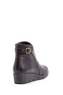 Women's Leather Wedge Heeled Boots | Derimod Women's Leather Wedge Heeled Boots | Derimod