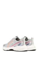 Women's Orange Chunky Sole Lace-Up Sneakers | Derimod Women's Orange Chunky Sole Lace-Up Sneakers | Derimod