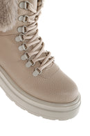 Women's Beige Thick Soled Casual Boots | Derimod Women's Beige Thick Soled Casual Boots | Derimod