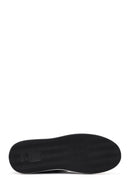 Men's Black Lace-up Leather Sneaker | Derimod Men's Black Lace-up Leather Sneaker | Derimod